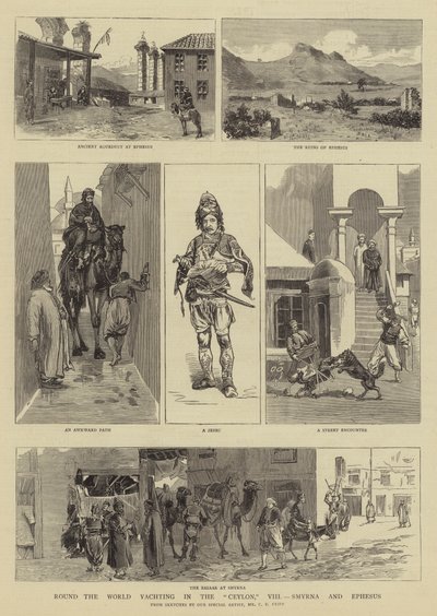 Round the World Yachting in the Ceylon, VIII, Smyrna and Ephesus by Charles Edwin Fripp